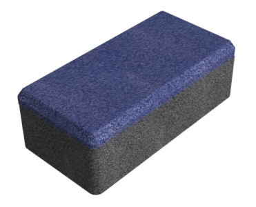 Тротуарная плитка "КИРПИЧИК", толщина 60 мм  (НОВИНКА!)