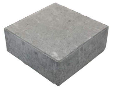 Тротуарная плитка "КВАДРАТ"  200 х 200 х 80 мм