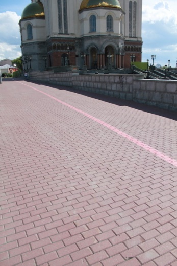 Тротуарная плитка "КИРПИЧИК", толщина 60 мм  (НОВИНКА!)