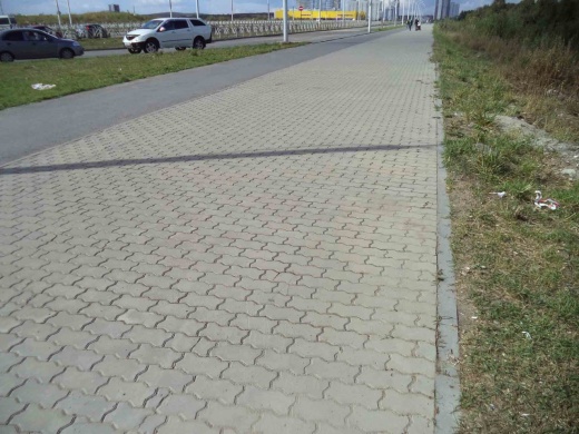 Тротуарная плитка "ЗМЕЙКА"